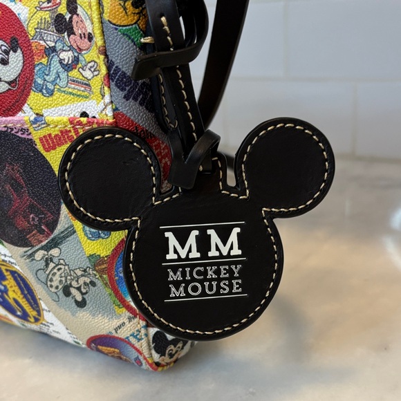 Disney Dooney & Bourke Purse Handbag Mickey Thru the Years 90th Anniversary Bag - Picture 4 of 17